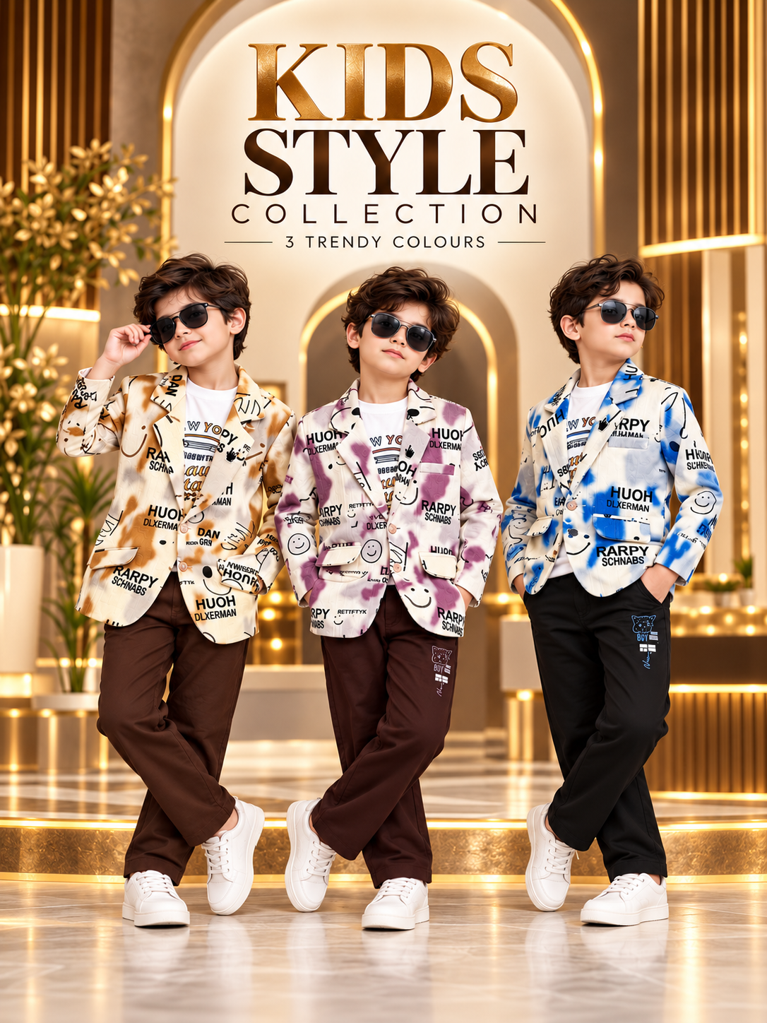 ✨💙 STYLISH BOYS BLAZER SETs 💙✨ Thumbnail